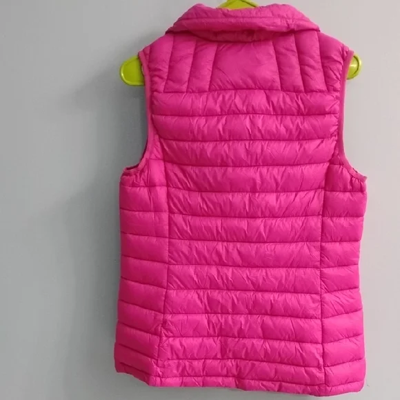 NWT ✨ Hawke & Co ✨ Gorgeous Women's Fuchsia Quilted Vest Size Small - Picture 6 of 6